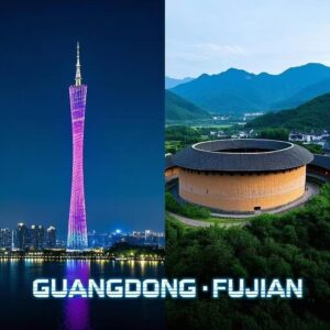 This is a 7-day trip to Guangdong and Fujian, allowing you to experience the unique charm of these two regions